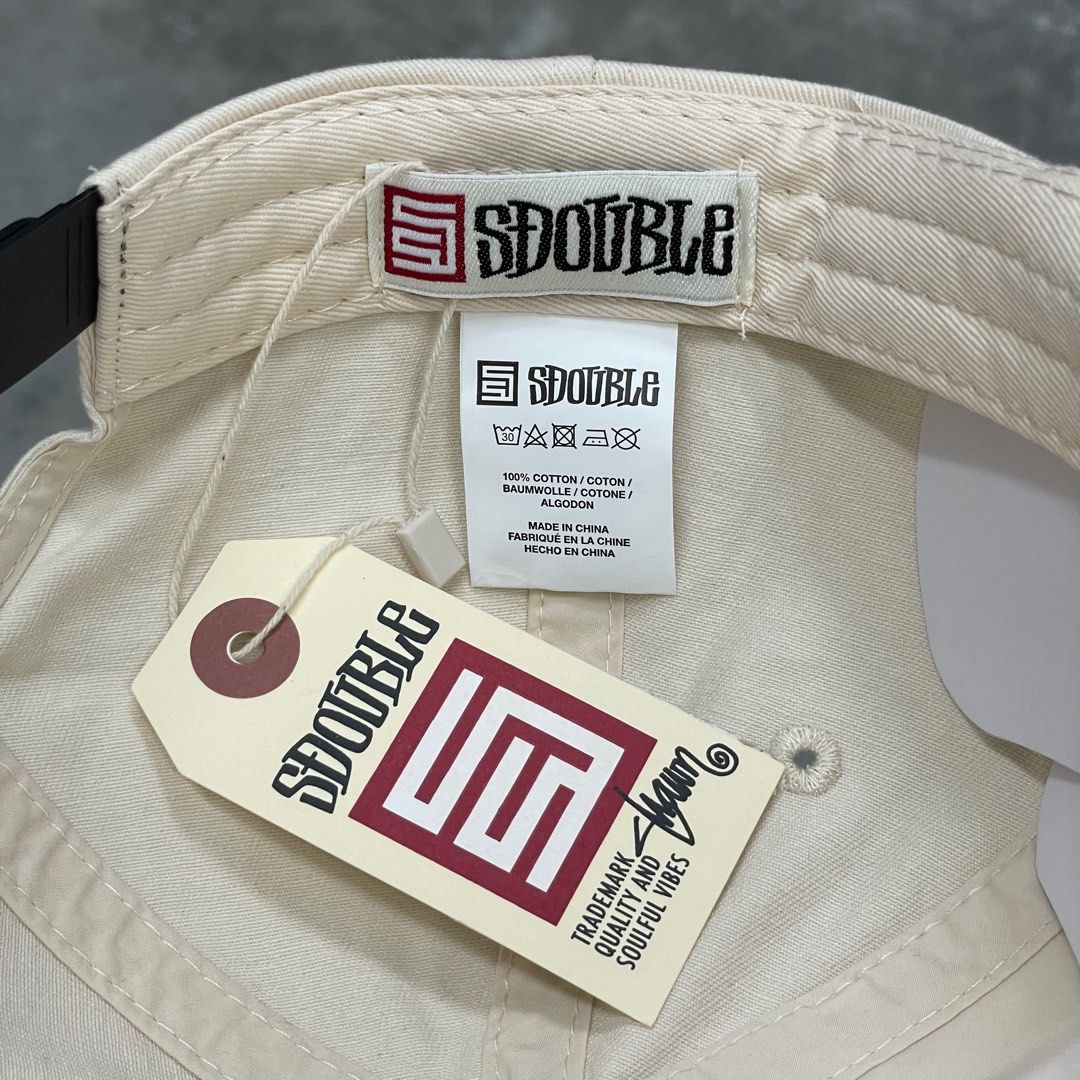 Shawn Stussy S-Double S Dot Off White Snapback Cap Sdouble S