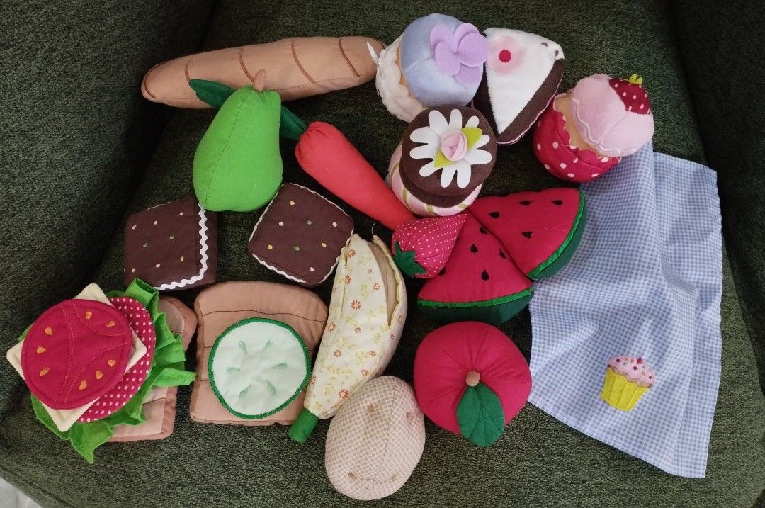 Soft toys food made of fabric from Ikea Ellen Oskar Hobbies Toys Toys Games on Carousell