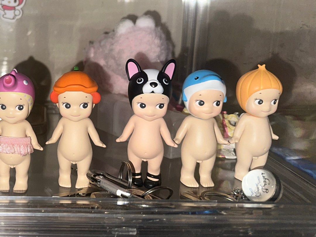 SONNY ANGELS FS (READ DESCRIPTION, NO TRADE SINCE QUITING.) (Category: Figurines & Statues) located in Manila. Submitted by sevians (Listing ID 1334835470, Image 2). Description: (NO BOX.) SOLD OUT‼️‼️‼️‼️‼️‼️‼️ -POPPY -MONO CAT PRICING ‼️‼️‼️‼️‼️ 400 all except GREY CAT: 650 SEAHORSE: 550 BLUE DOLPHIN (?) : 550 i just want all my sonny angels gone. so please buy :) MOD: MEETUP AVAIL, LALAMOVE.