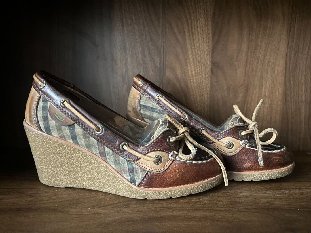 Sperry women's wedge shoes shop