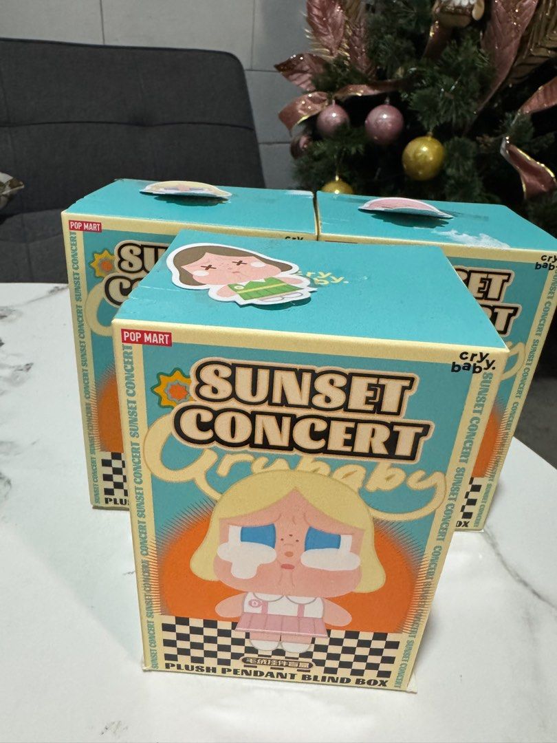 Sunset Concert Pink Grey Only (Category: CDs & DVDs) located in Marikina City. Submitted by momofthree_ (Listing ID 1334812952, Image 1). Description: sealed foil pink white 1200 --Sold dim green 750 Sold pink gray 800.