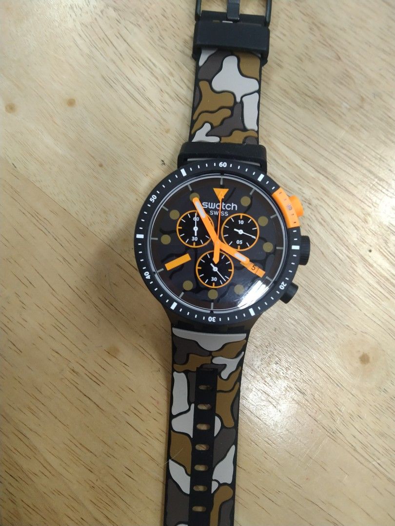 Swatch ESCAPEDESERT Swatch ORANGE PUSHER