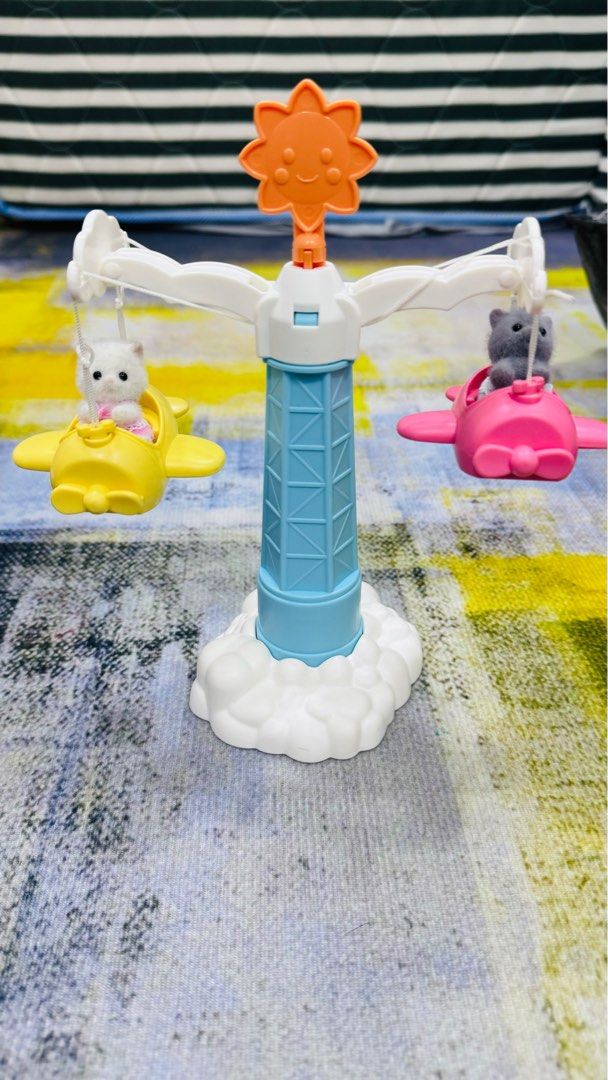 Sylvanians Family Baby Airplane Ride Hobbies Toys Toys Games on Carousell