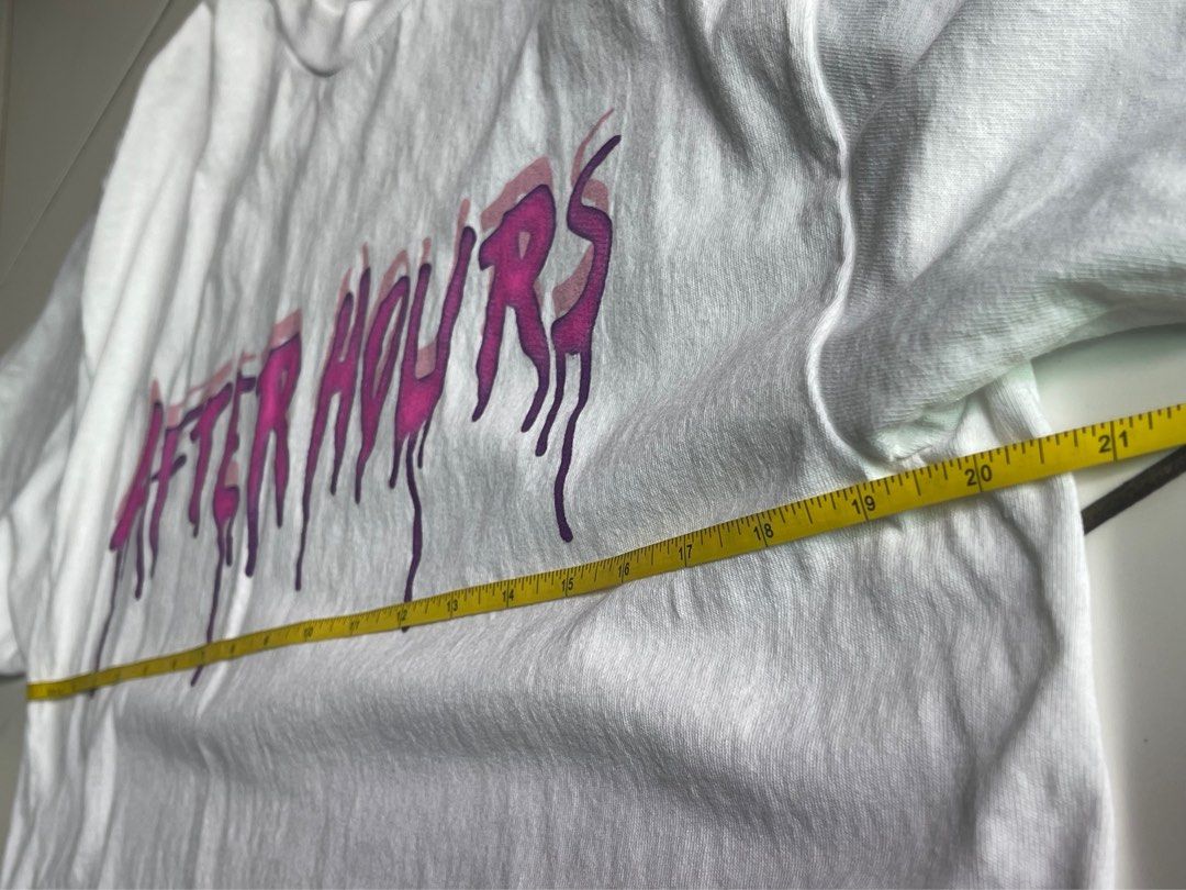 The Weeknd x Vlone After Hours Acid Drip Tee (Authentic