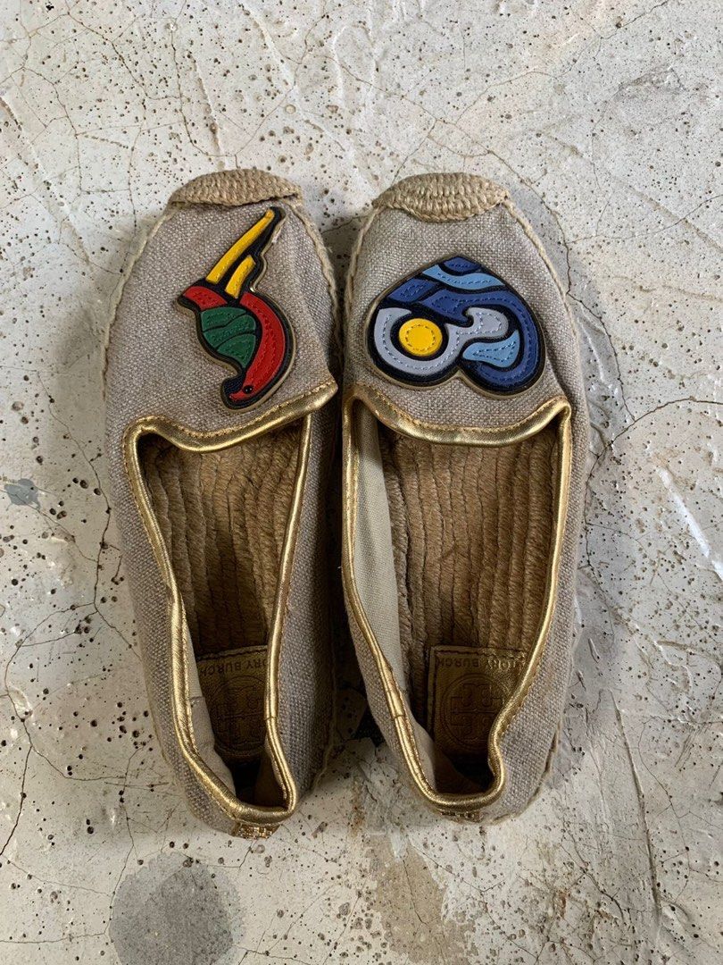 Tory burch parrot espadrille on sale