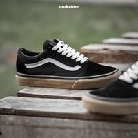 Vans old skool black gum original on sale