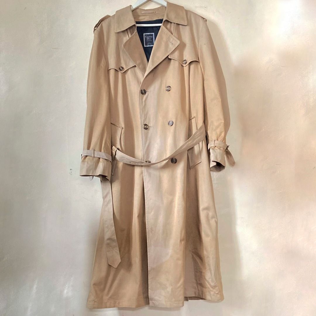 Vintage dior trench coat sale