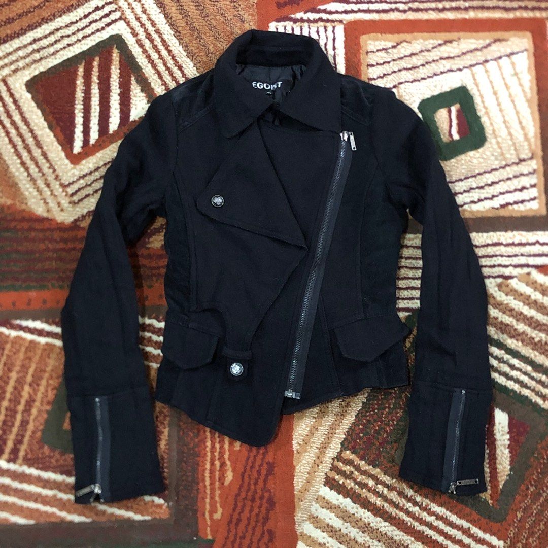 00s PPFM assymetrical wool coat Y2K punk 【公式通販】