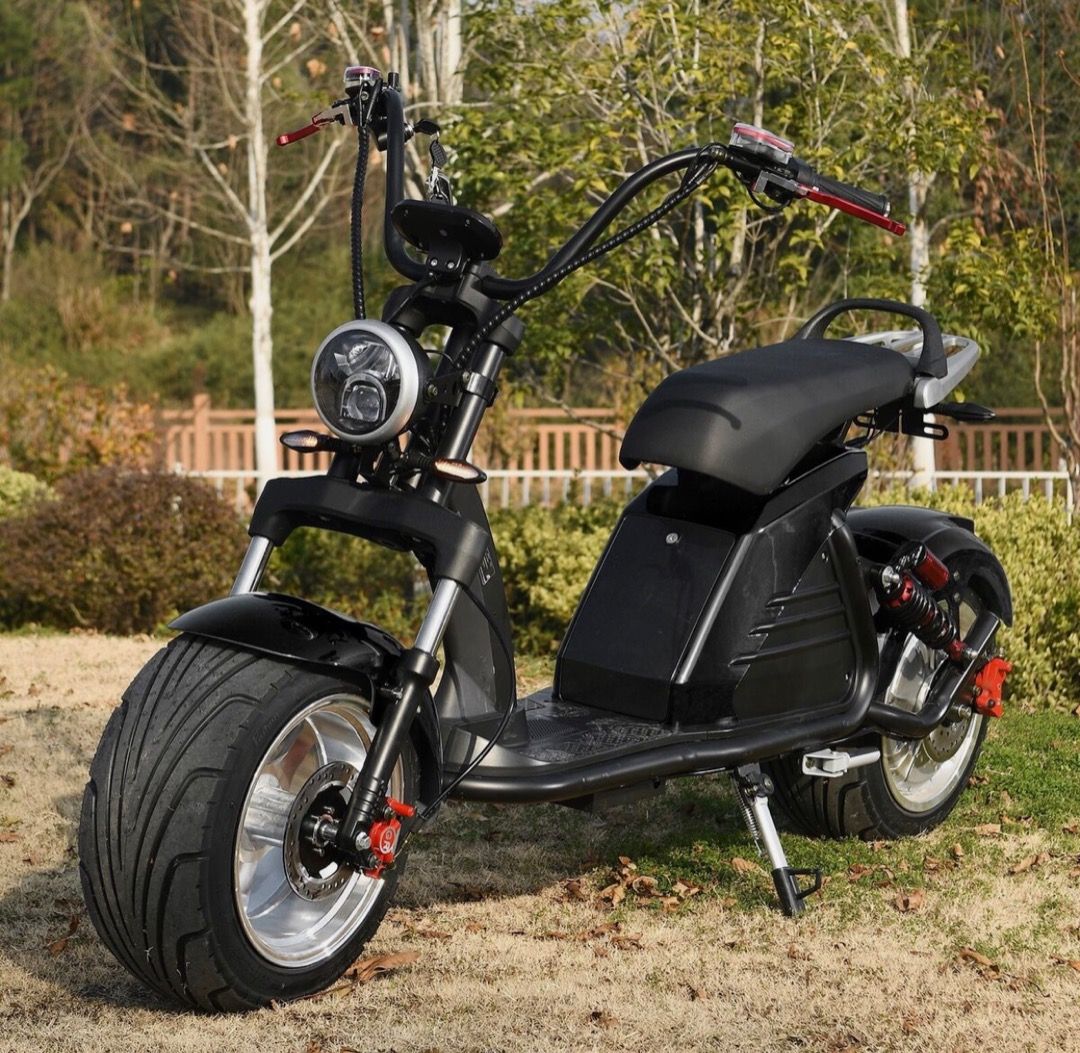 18 Inch Fat tire Electric Motorcycle 4000w motor max speed 70Km/H E Scooter (Category: Motorbikes) located in Melbourne. Submitted by nicholemas05212 (Listing ID 1335007975, Image 1). Description: It's working perfectly fine with no scratches or damages. I'm selling it at cheap price because is for my late brother who passed away some months ago and I can't afford to be seeing it that's why I'm willing to be a blessing to someone who really need 