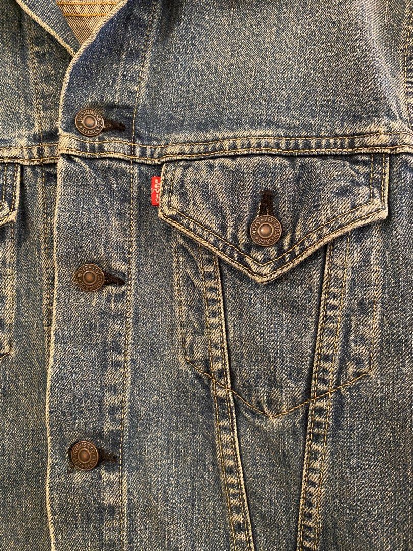 日本製絕版96年Levi's 557 Type 3 71557-02 BIG E LVC 牛仔外套