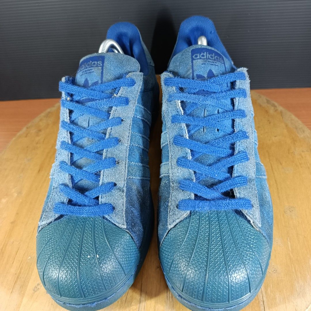 Adidas superstar triple blue cheap