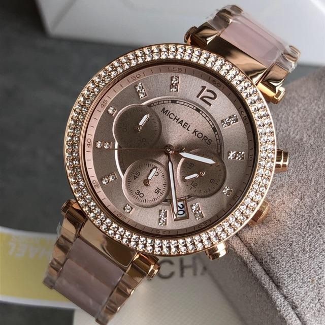 GREAT SALE Michael Kors MK5896 Chronograph Women s Watch Women s Fashion Watches Accessories Watches on Carousell