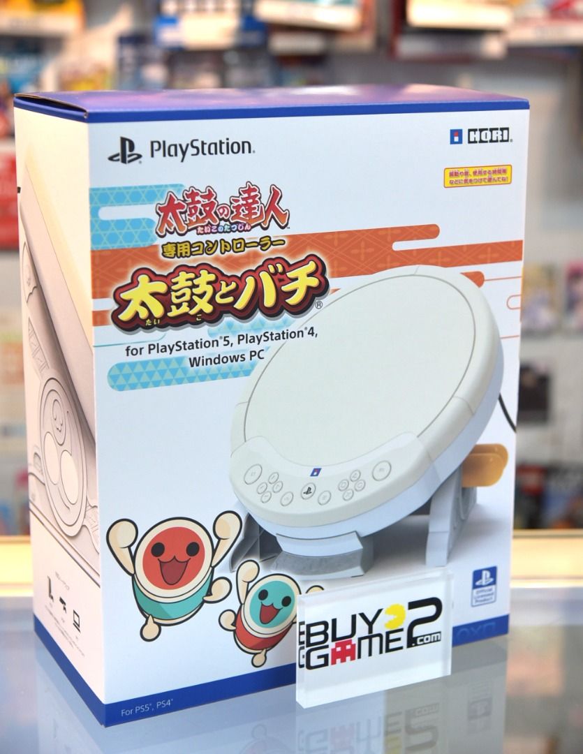 全新) PS5/ PS4/ PC 太鼓之達人專用太鼓(HORI)- 太鼓之達人咚咚