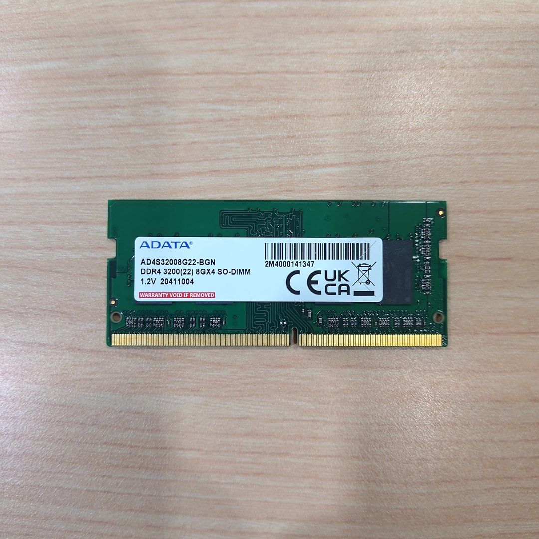 Adata Laptop Ram Ddr4 8gb 3200mhz Adata 3200 Ram Laptop Adata Ram