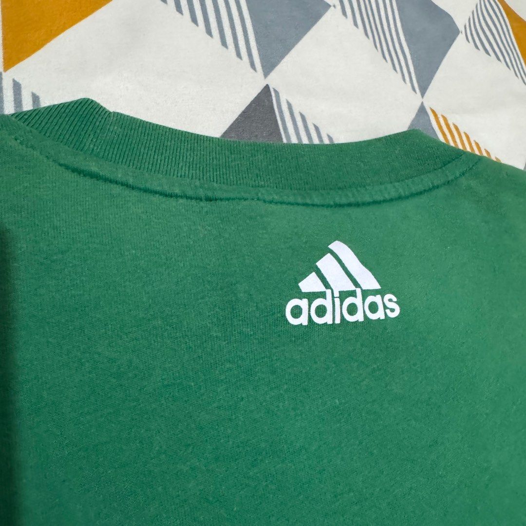 adidas Green T-Shirt (Category: Tshirts & Polo Shirts ) located in Pasay City. Submitted by joshwhacker (Listing ID 1335059788, Image 3). Description: adidas Green T-Shirt US/UK Medium.