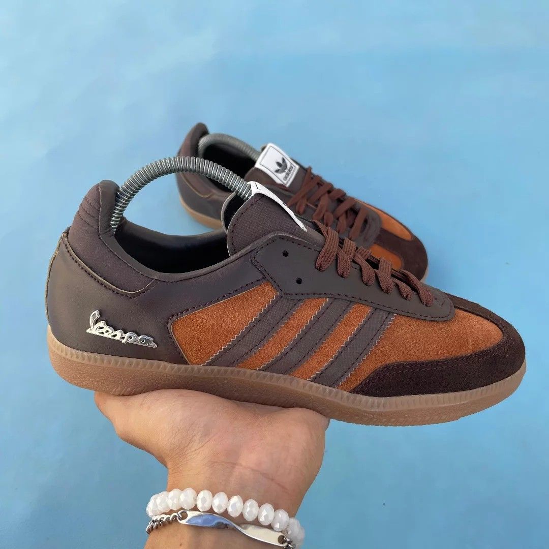 Adidas Samba Scarpe Adidas Vespa ADIDAS VESPA Denim, Fesyen Pria