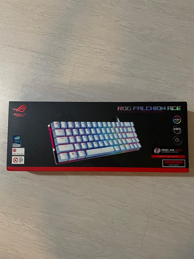 Asus ROG Falchion Ace Red Switches, Computers & Tech, Parts ...