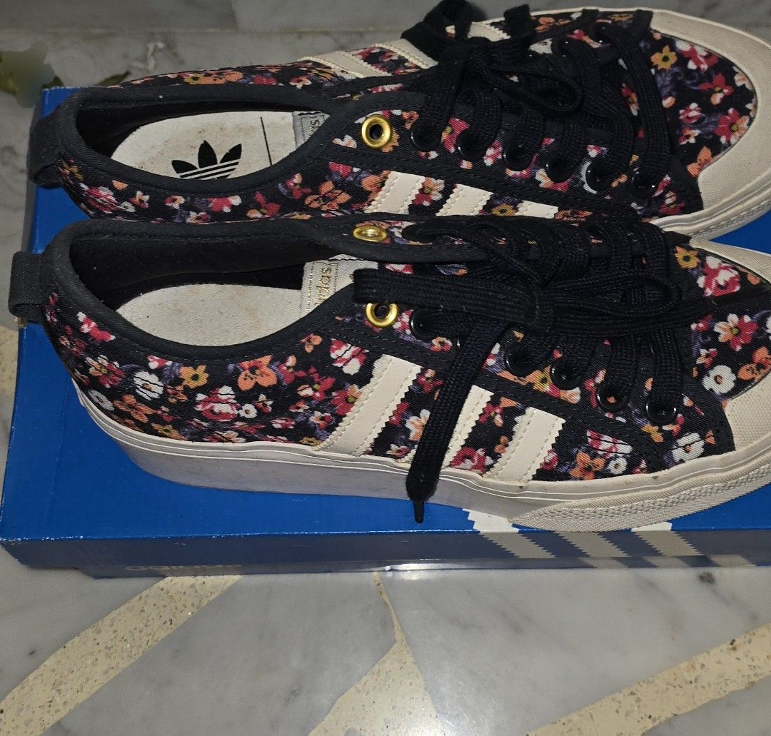 Authentic adidas womens floral platform Sneakers shoes*in good condition*chat to buy if int, Women's Fashion, Footwear, Sneakers on Carousell Authentic adidas womens floral platform Sneakers shoes*in good condition*chat to buy if int, Women's Fashion, Footwear, Sneakers on Carousell