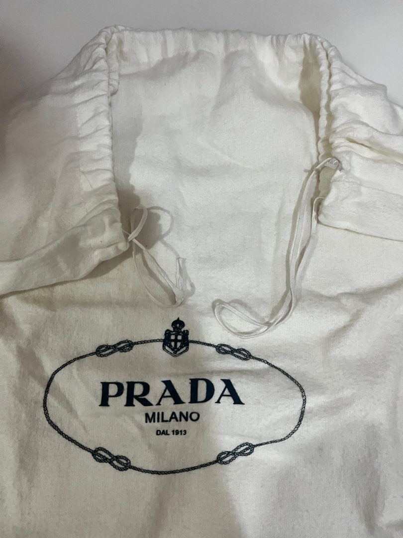 Prada dust bag authentic discount