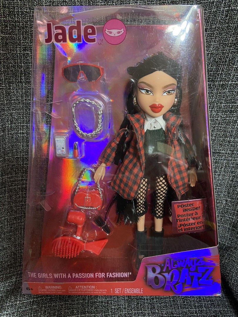 Bratz alwayz jade doll (Category: Kids Toys) located in Manila. Submitted by andy.andy23 (Listing ID 1334902310, Image 3). Description: Price 2400 MOP:GCash Courier: Lalamove (same day delivery) Location : alabang Shipping at buyer's expense..
