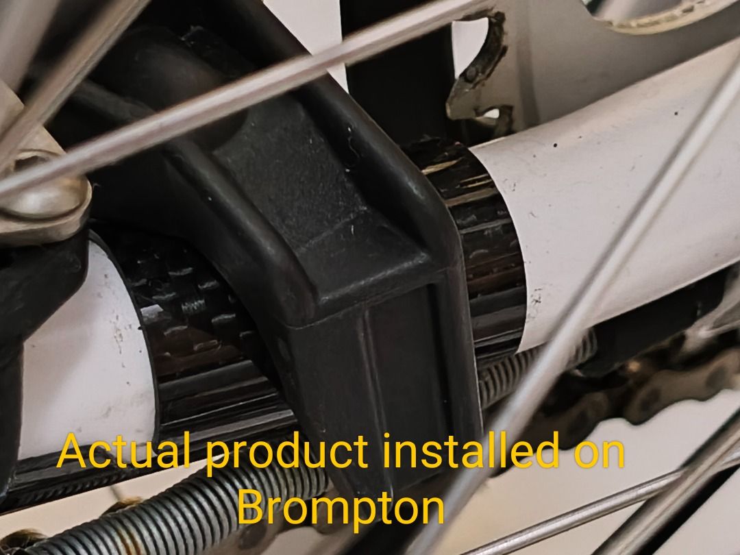 Brompton triangle frame protector made of 3K Carbon fibre thickness 1mm ...