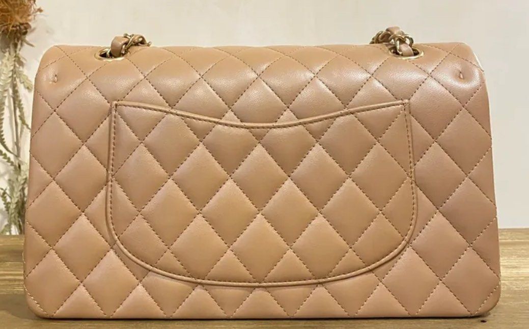 Chanel Classic Flap Medium Brown GHW (Category: Luxury Bags & Wallets) located in Quezon City. Submitted by __12345 (Listing ID 1335046890, Image 2). Description: - Preorder 2 weeks eta - Guaranteed authentic or money back - 9.8/10 condition - Serial no. J3P - Inclusions: dustbag, box, receipt - Available for meet ups/delivery - Detailed photos available upon request Open to sourcing requests! Send us a message 💌🛍️.