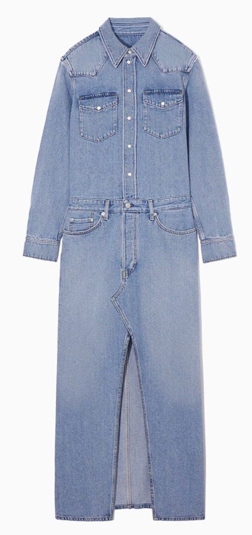 COS Denim jumpsuit