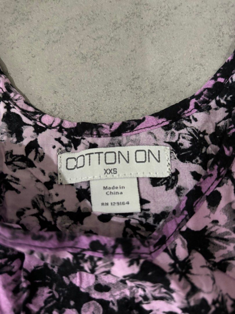 COTTON ON (XXS) PURPLE ROMPER (Category: Rompers) located in Antipolo. Submitted by mdmeanders (Listing ID 1335008618, Image 2). Description: ~ SHIPPING: Buyers are welcome to arrange their own courier for shipping. ~ PAYMENT: GCASH / BPI QR CODE ~ LOCATION PICK UP:📍ANTIPOLO OR MANDALUYONG.