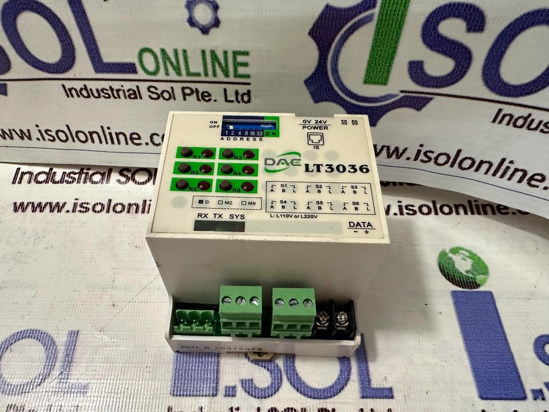 DAE LT3036-V14 Six Circuit Switch Interface Smart Lighting Control DAE ...