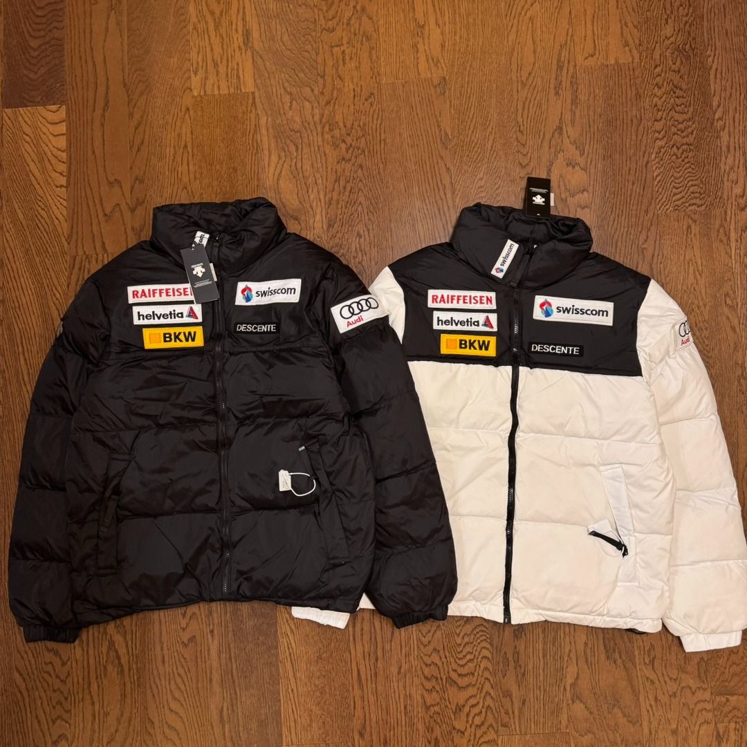 Descente X Audi Functional outdoor down jacket, Men's Fashion