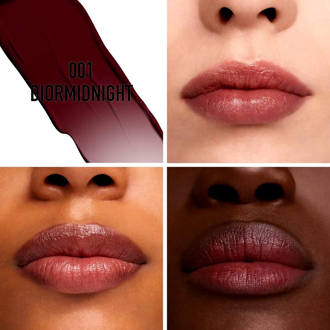Dior Rouge Balm 002 Midnight (Category: Makeup) located in Quezon City. Submitted by shopwithus08__ (Listing ID 1335001854, Image 2). Description: Limited stocks only + sold out everywhere! 💗 MOP: GoTyme COURIER: J&T ETA: DEC 2nd week.