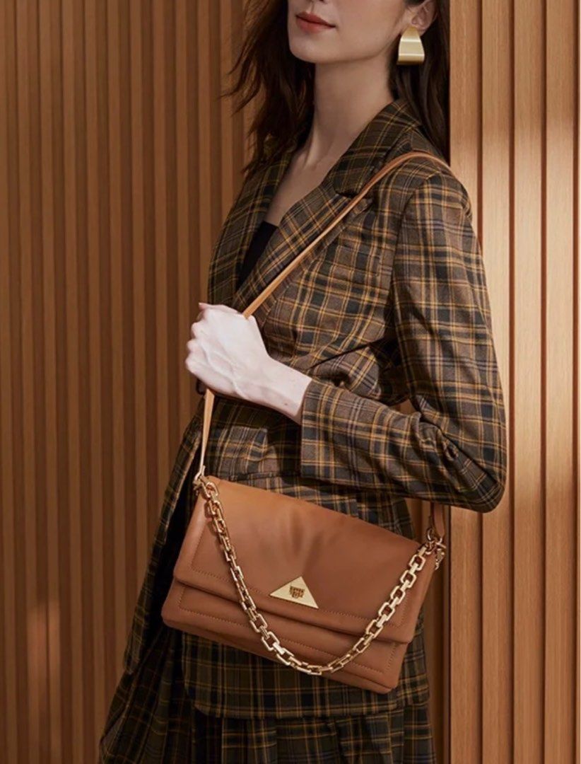 Elle Calf puffy bag, Women's Fashion, Bags Wallets, Cross-body