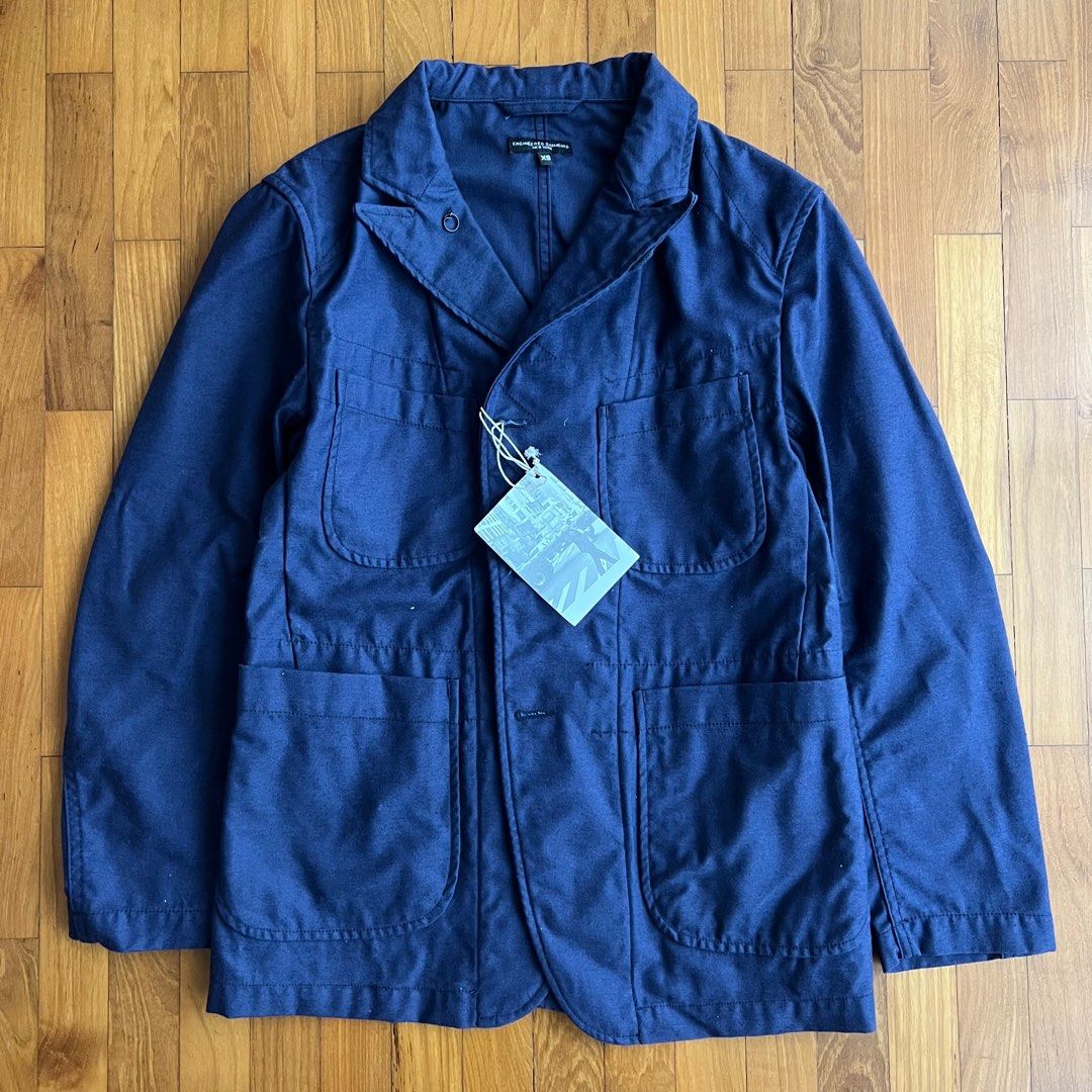 Engineered Garments Bedford Jacket Navy Nyco sz. XS Men s Fashion Coats Jackets and Outerwear on Carousell