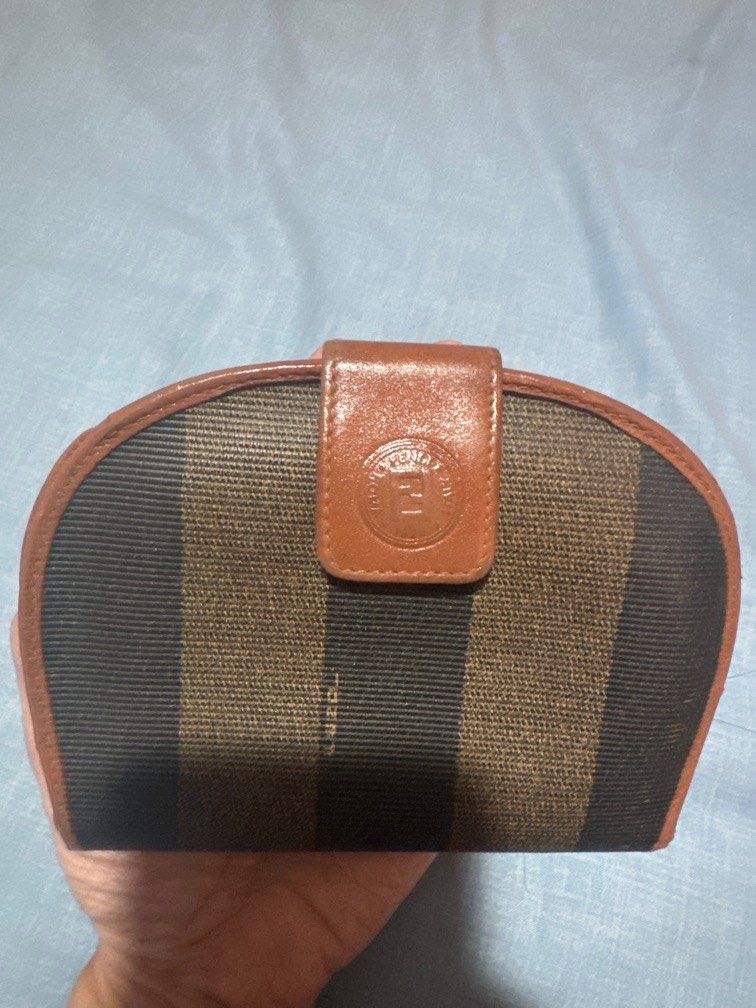 Fendi vintage wallet (Category: Luxury Bags & Wallets) located in San Pablo. Submitted by ShopbyLiz (Listing ID 1334956598, Image 3). Description: Guaranteed authentic Searchable code Minimal signs of use Still in very good condition 10.5 x 14cm (medium size) Priced at 155 euro or 10k+ php online.