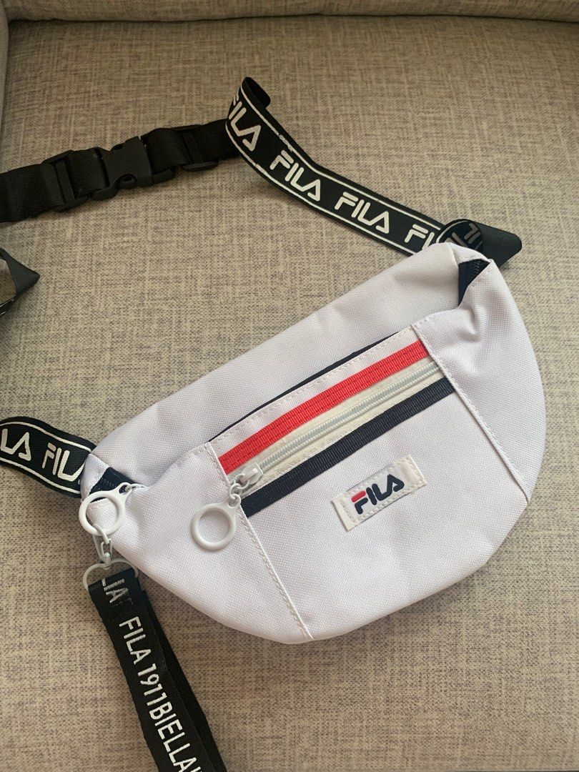 Fila sling bag white deals