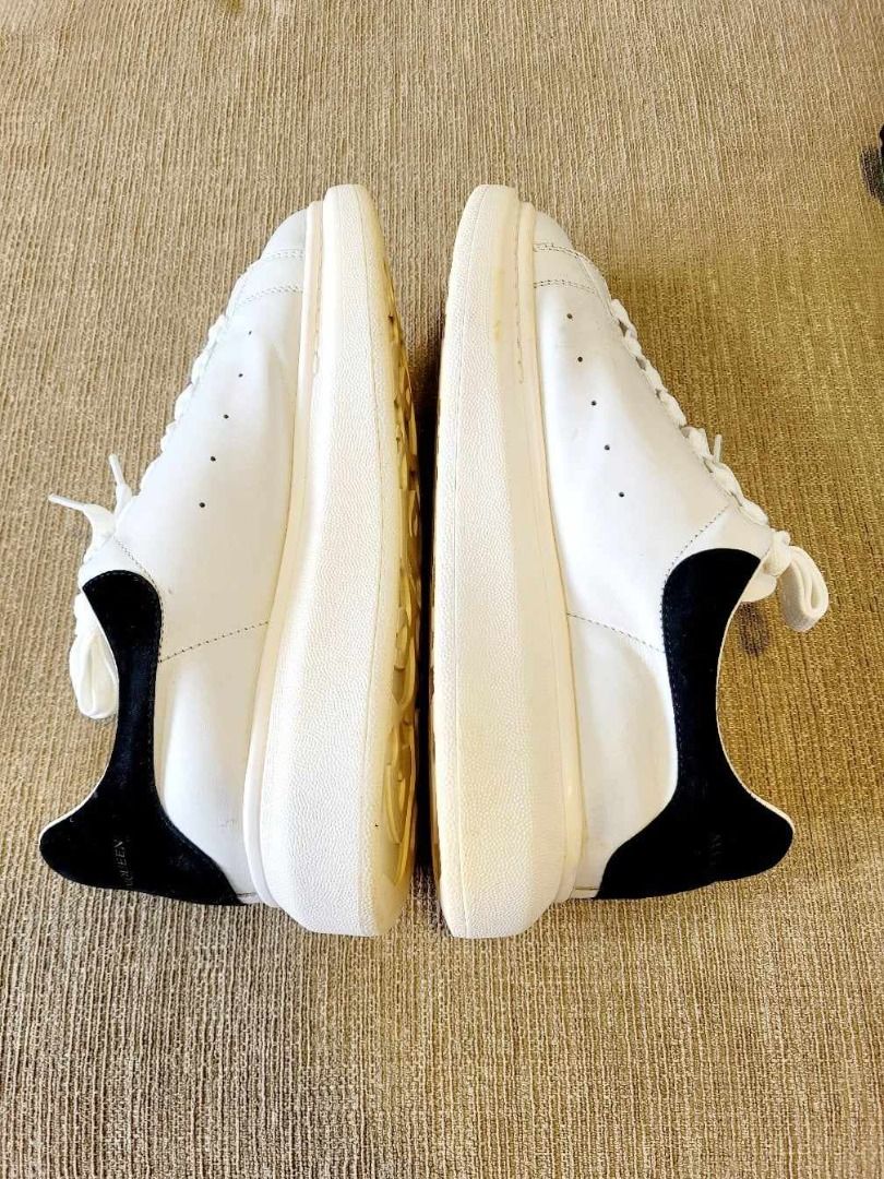 Full Cleaning Alexander McQueen White Black Exaggerated