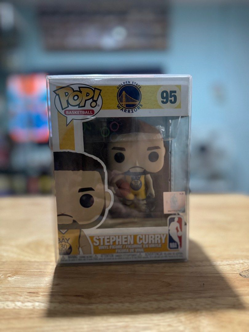 Funko pop stephen curry 95 (Category: Designer & Blind Box Toys) located in Caloocan City. Submitted by stanivers30 (Listing ID 1334968405, Image 1). Description: Funko pop stephen curry 95 With free prot Price: 1000 Brandnew seald Shipping: lalamove or lbc Meetup: sm grand only by schedule Mop: gcash or bank transfer .