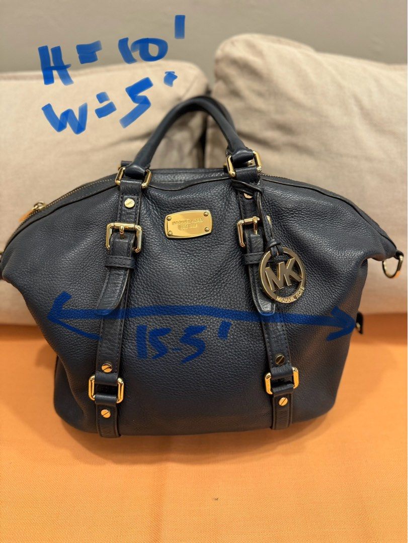Michael kors genuine leather bag hot sale