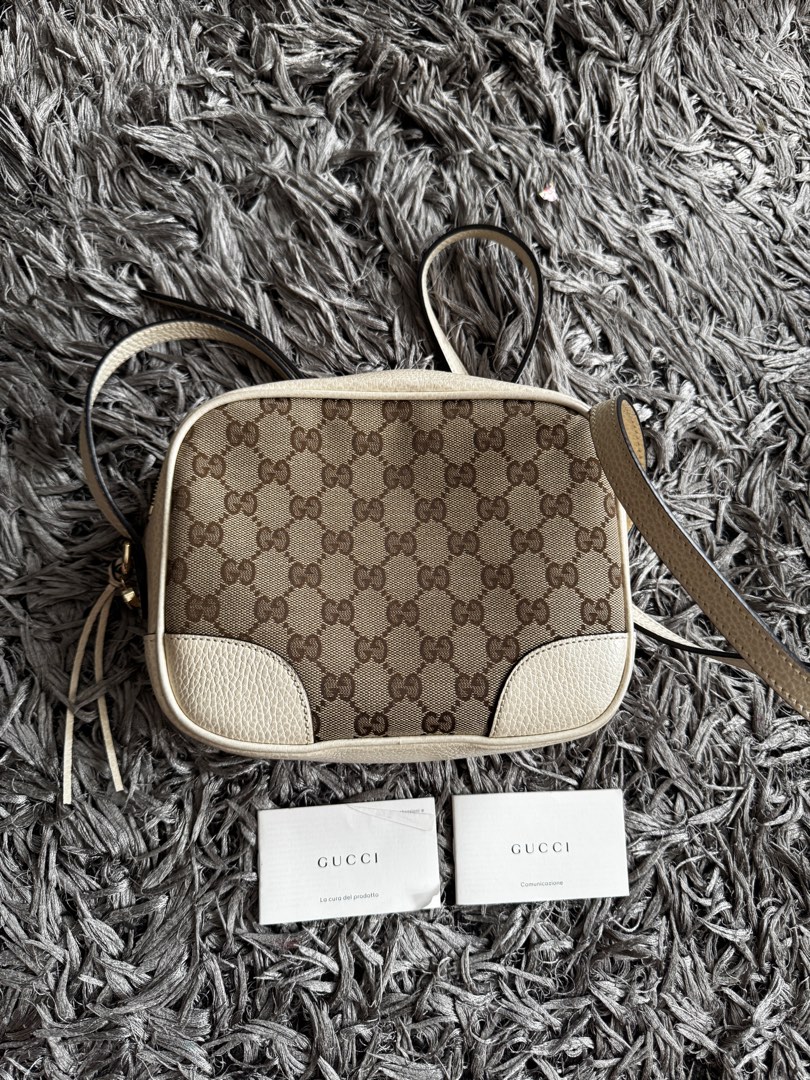 Gucci bree canvas crossbody shop