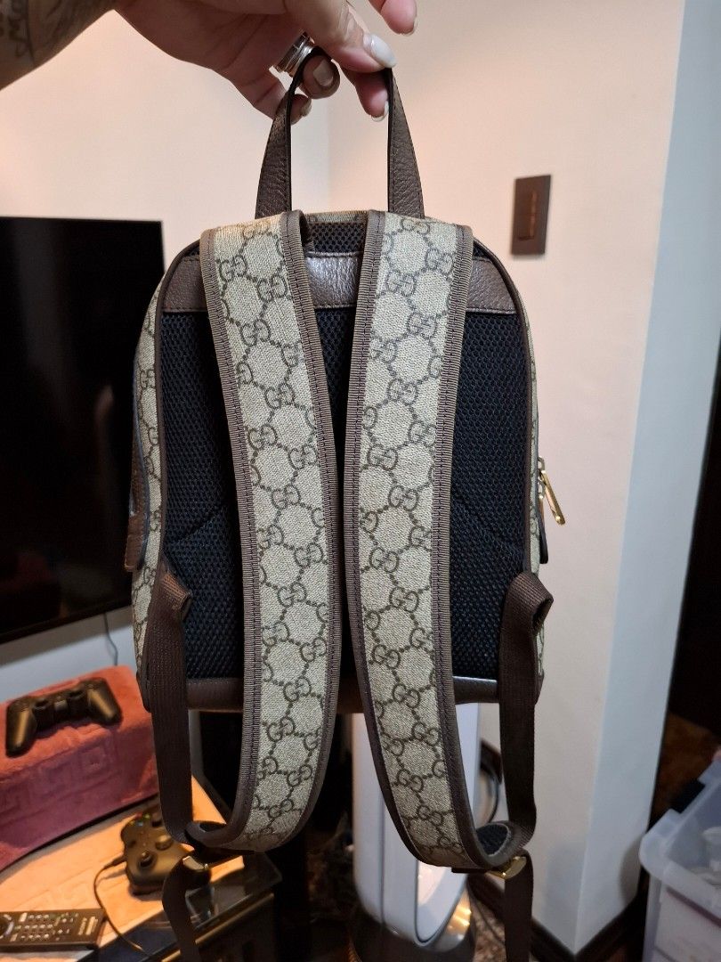 GUCCI PIG BACKPACK AND GUCCI PIG WALLET MONEY BACK