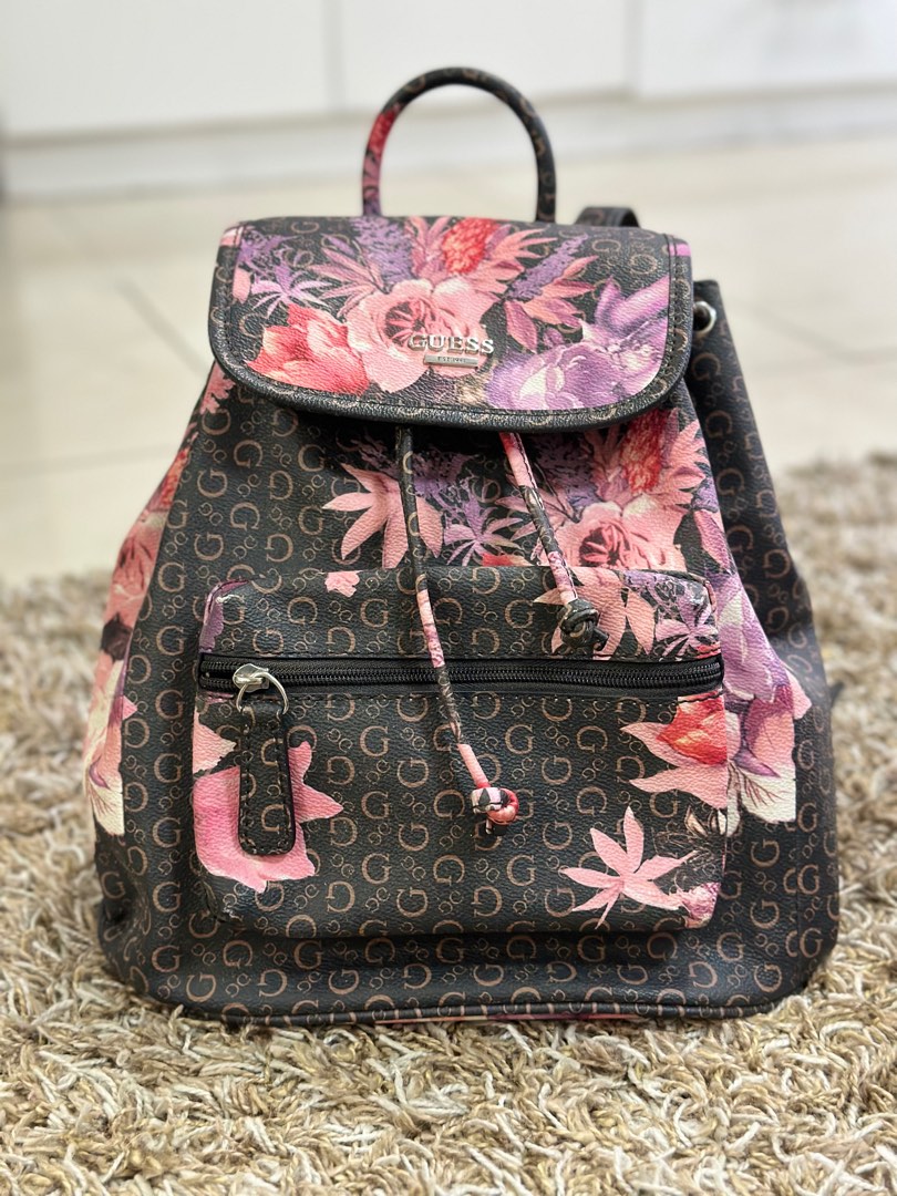 Guess backpack floral hotsell
