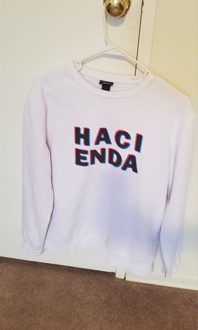 H M hacienda sweater Men s Fashion Tops Sets Hoodies on Carousell