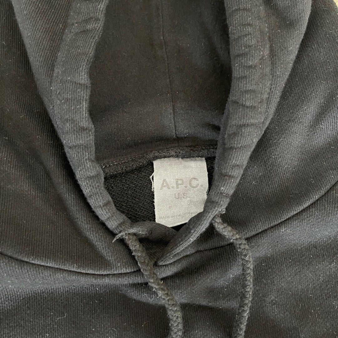 Hoodie APC Diner XL Black Hitam A.P.C Fesyen Pria Pakaian Baju Luaran di Carousell