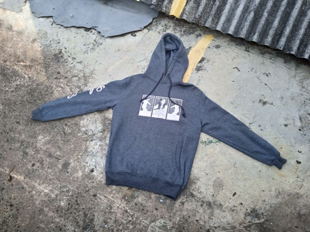 Hoodie H M Selena Gomez Collabs Preloved Second Thrift Fesyen Pria Pakaian Baju Luaran di Carousell