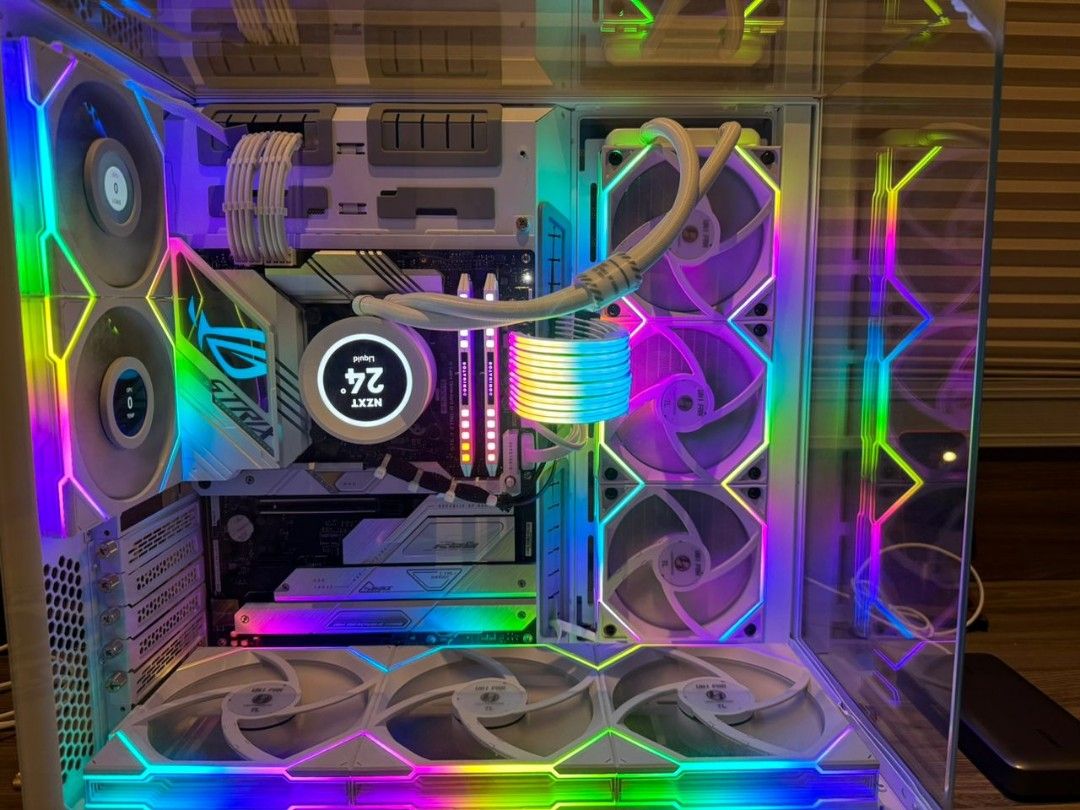 i9-14900KF RIG, ROG MOBO PSU, Dominator RAM, Box & Receipt, Computers ...