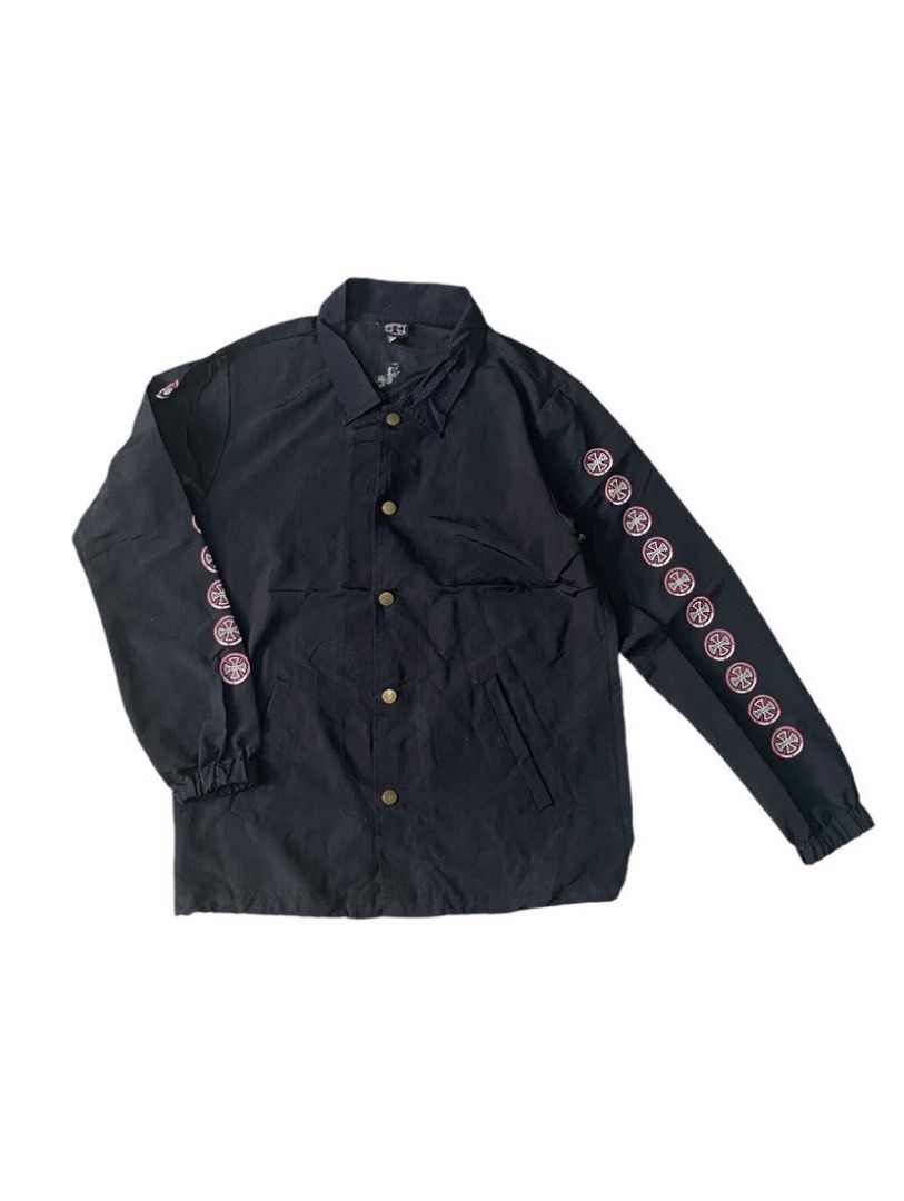 CLUBHAUS×TANGRAM DICE COACH JACKET ブラック