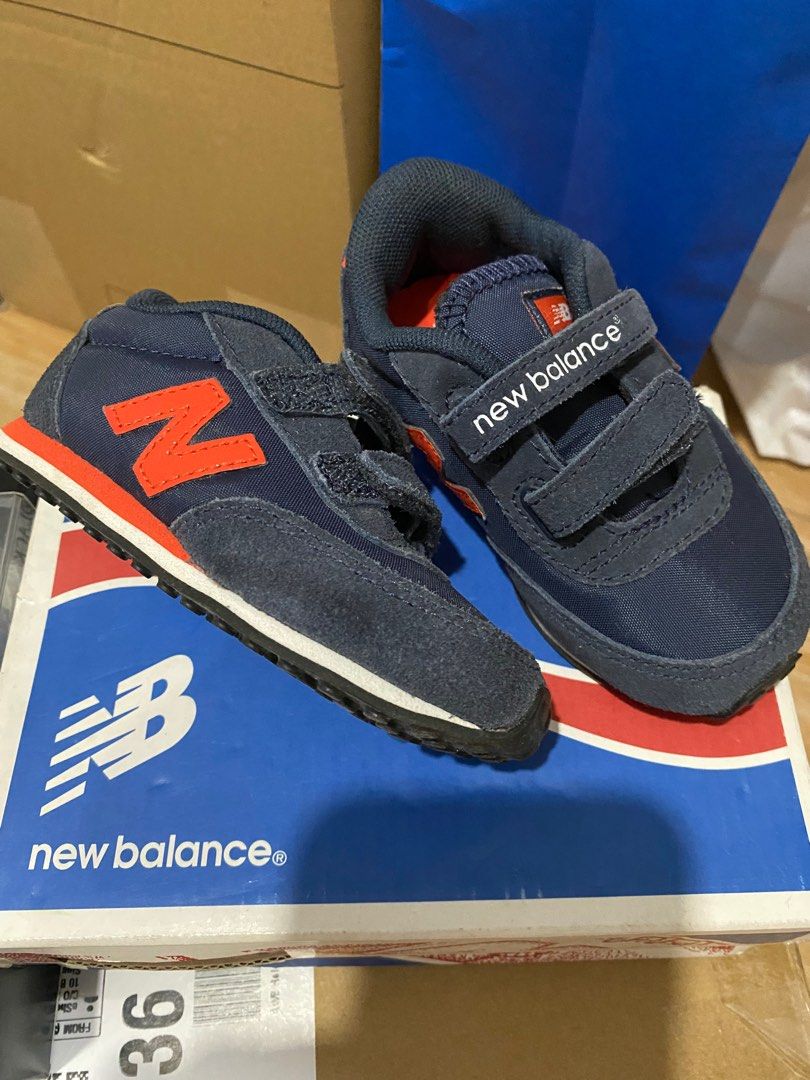 Infant Shoes (Category: Babies & Kids Fashion) located in Bulacan. Submitted by cedrick13 (Listing ID 1334967148, Image 2). Description: For Sale Infant Shoes Jordan 1 Crib Bootie (2c) Brandnew with box (Issue: has a name in front of the box) 1200 only (BOUGHT 40 EURO SRP) New Balance KE 410 (5c) Brandnew with box 1200 only (BOUGHT 50 EURO SRP) Rfs: pang gift sana, change of plans Sizes nasa box, check pics Meetups and Shipping.