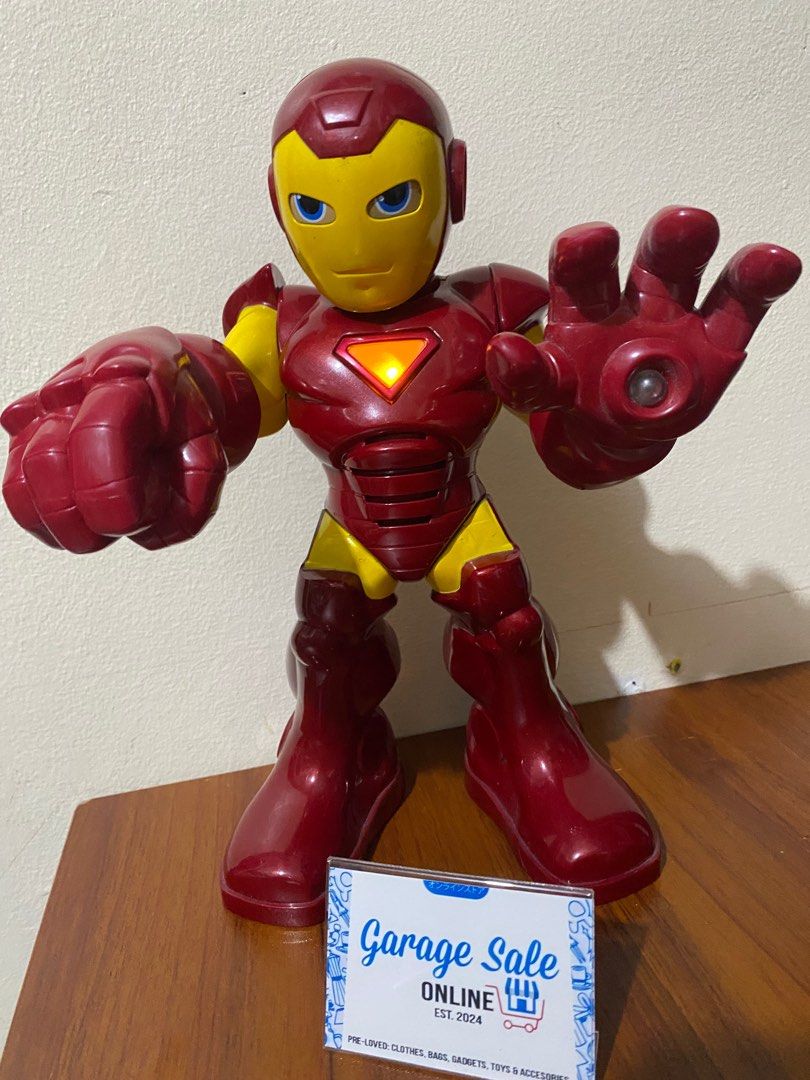 Ironman hasbro 2010 bat op working good (Category: Action & Battle Toys) located in Guimba. Submitted by garagesaleonline2024 (Listing ID 1335021045, Image 3). Description: ✅ For second-hand goods, be sure to check the photos! What you see is what you get except for minimal scratches it is second hand item but authentic. ✅ Please contact us before purchasing if you have any questions! We will answer within 24 hours! ✅ Best offer / 1st to pay will