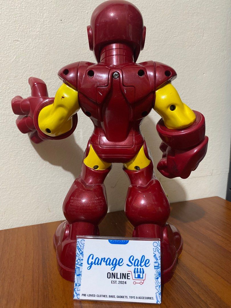 Ironman hasbro 2010 bat op working good (Category: Action & Battle Toys) located in Guimba. Submitted by garagesaleonline2024 (Listing ID 1335021045, Image 2). Description: ✅ For second-hand goods, be sure to check the photos! What you see is what you get except for minimal scratches it is second hand item but authentic. ✅ Please contact us before purchasing if you have any questions! We will answer within 24 hours! ✅ Best offer / 1st to pay will