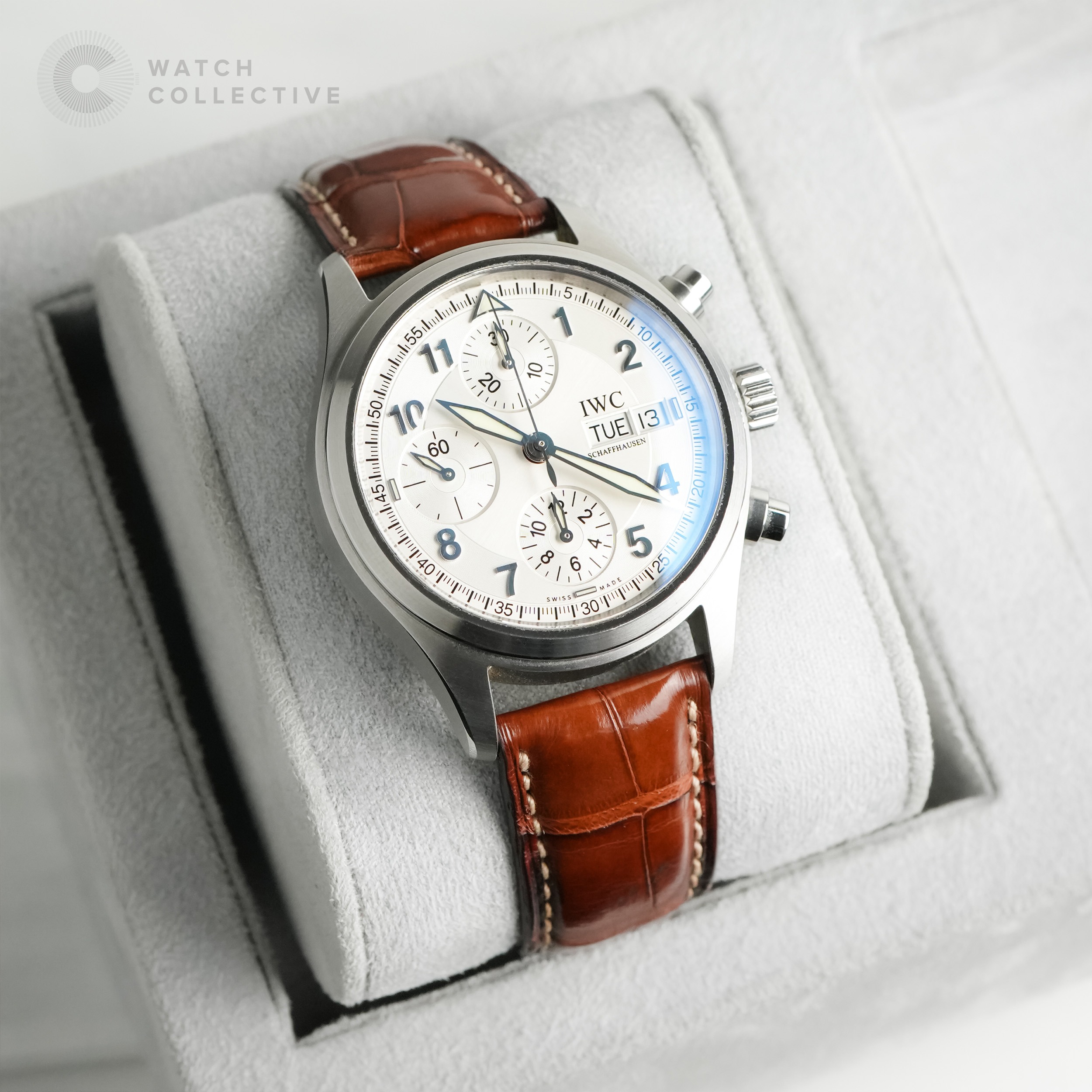 IWC Pilots Watch Spitfire Chronograph IW370623 Luxury Watches on Carousell